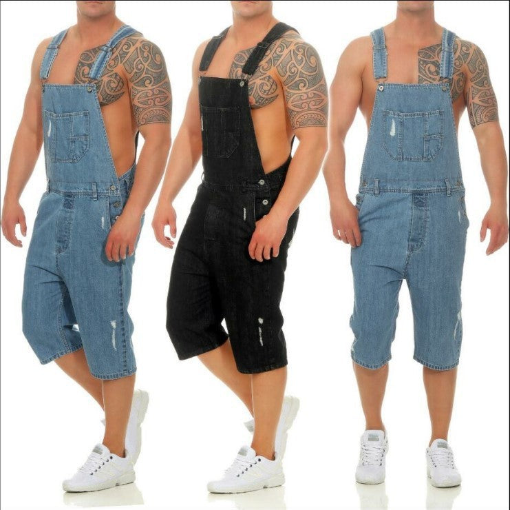 Men's Denim Suspenders