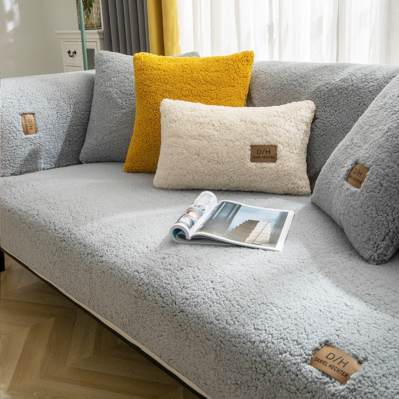 Modern Thicken Plush Soft And Smooth Sofa Covers