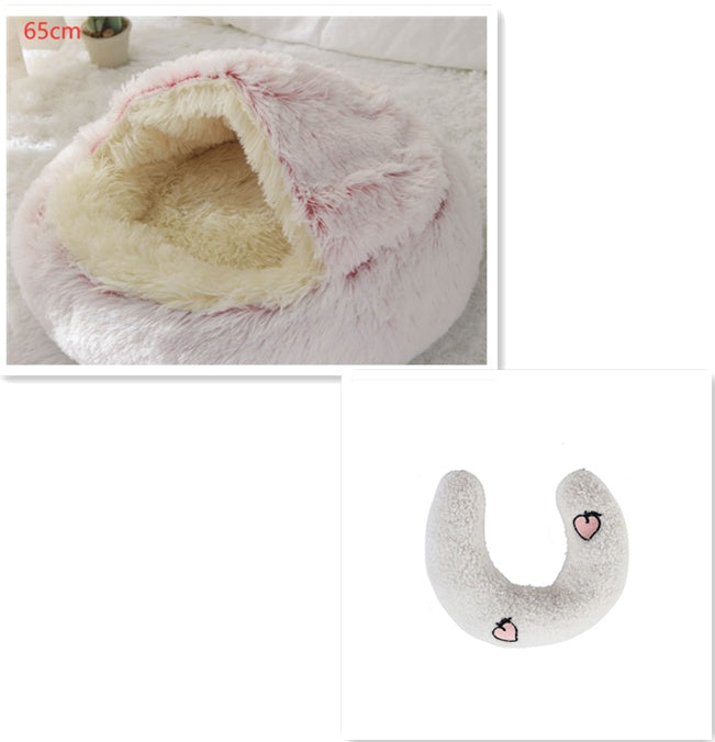 Pet Dog And Cat Bed Round