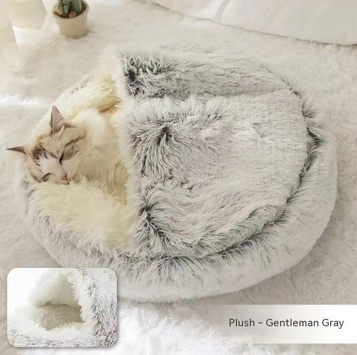 Pet Dog And Cat Bed Round