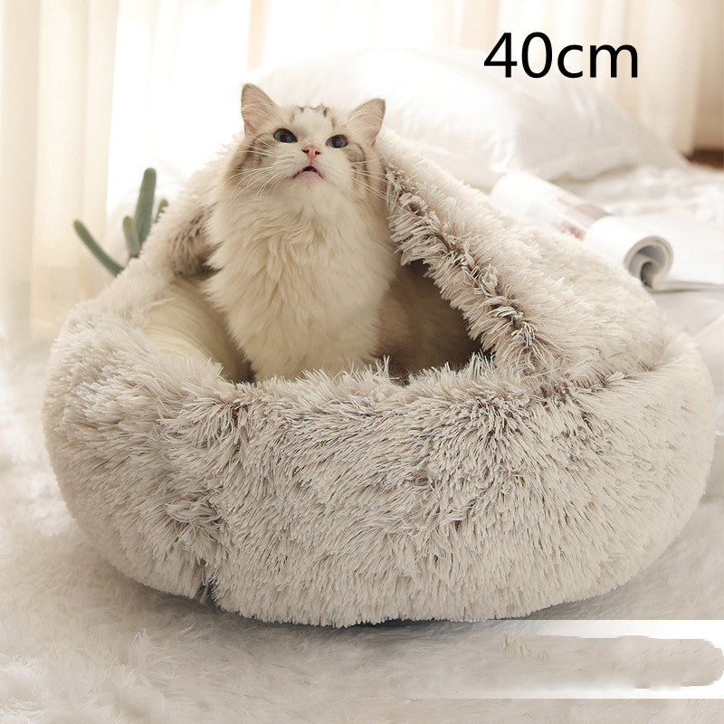 Pet Dog And Cat Bed Round