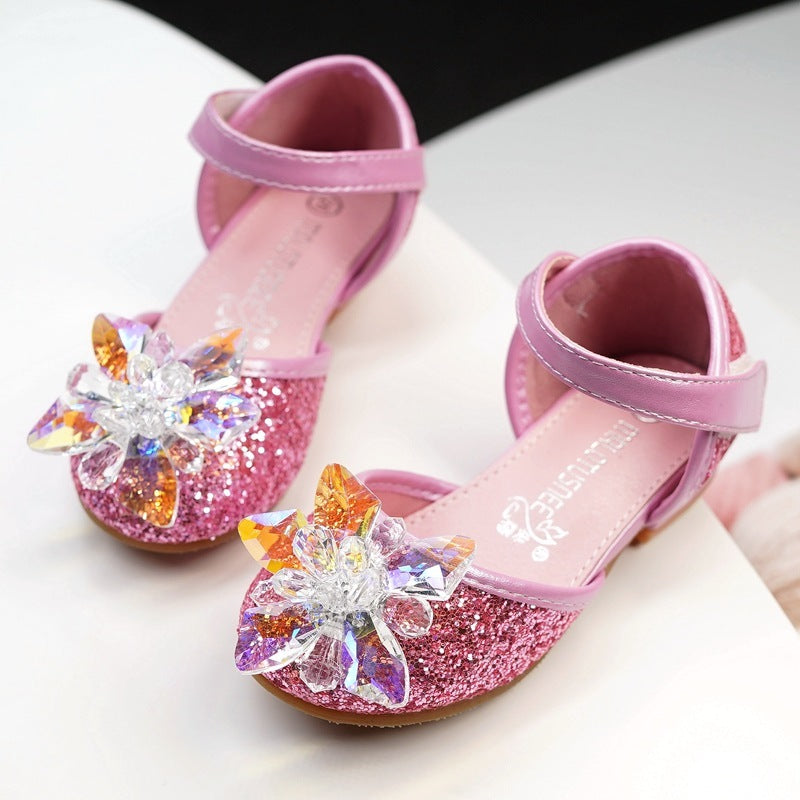 Girls' Crystal Rhinestone Shoes