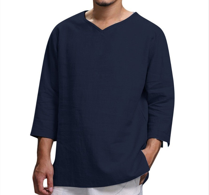 Loose Casual Pullover Shirt