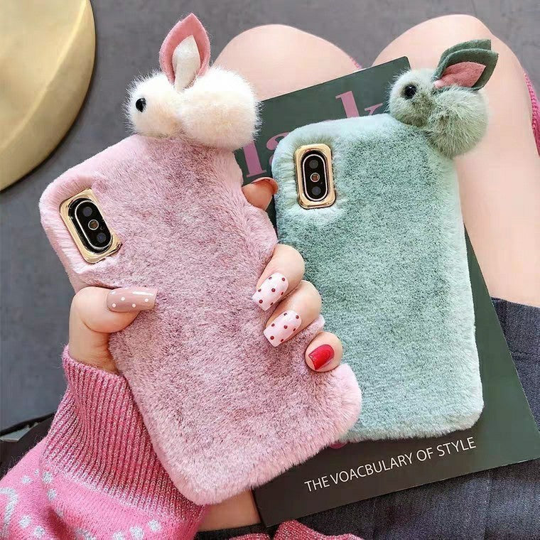 Furry Rabbit Phone Case