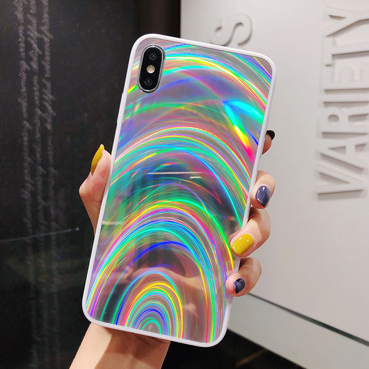 Rainbow Mirror Soft Mobile Case