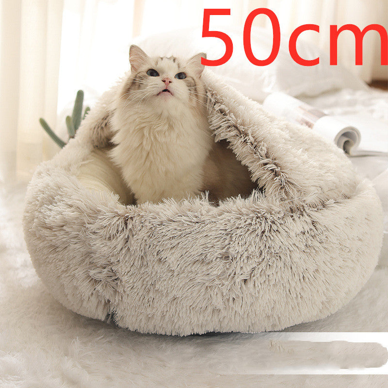 Pet Dog And Cat Bed Round