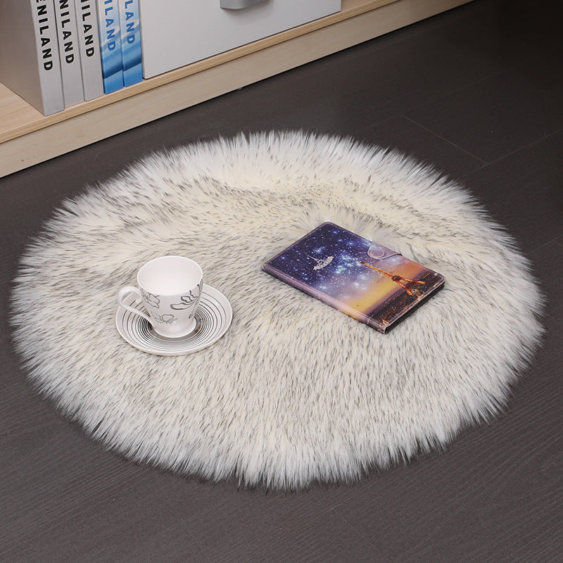 Bedroom Floor Mats Wool Round