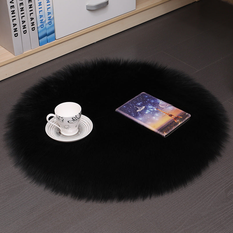 Bedroom Floor Mats Wool Round