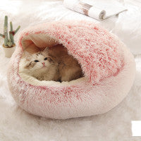 Pet Dog And Cat Bed Round