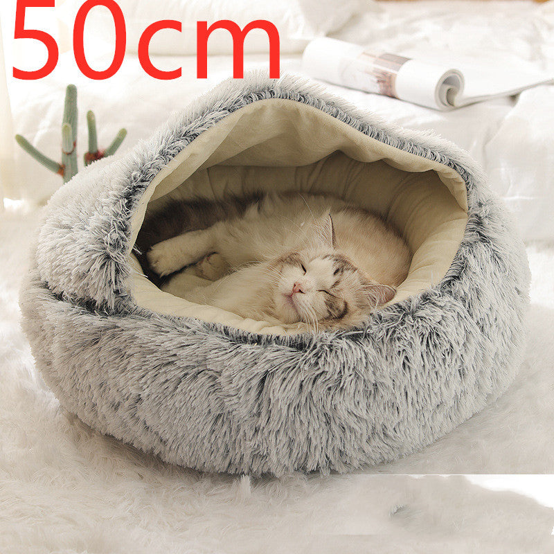 Pet Dog And Cat Bed Round