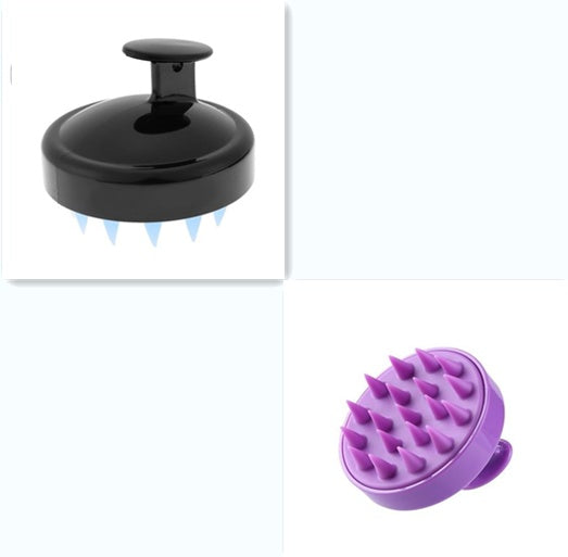 Silicone Shampoo Massage Scalp Hair Brush