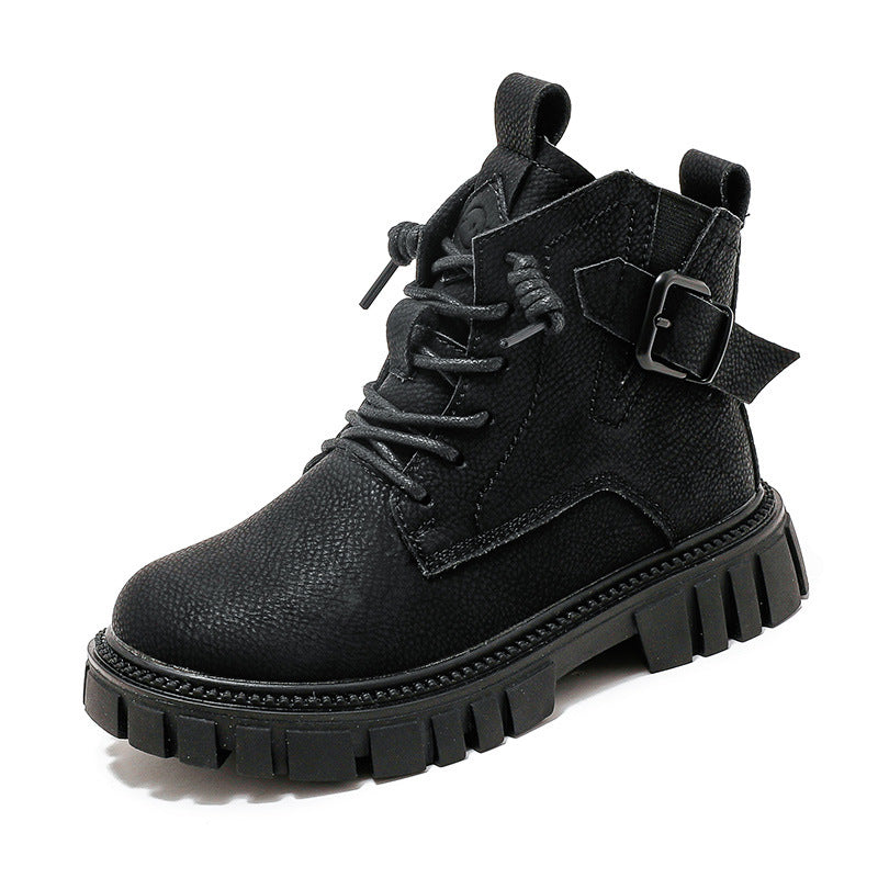 Unisex Fleece Martin Boots