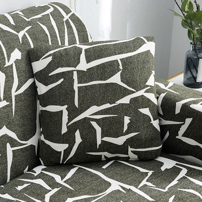 Printed Sofa Cushion and Sofa Cover