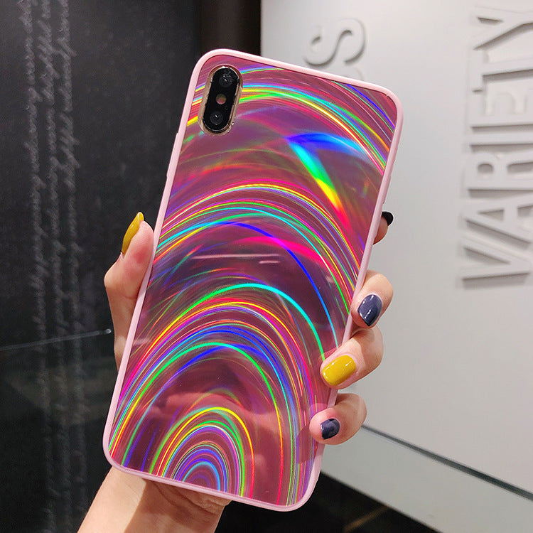 Rainbow Mirror Soft Mobile Case