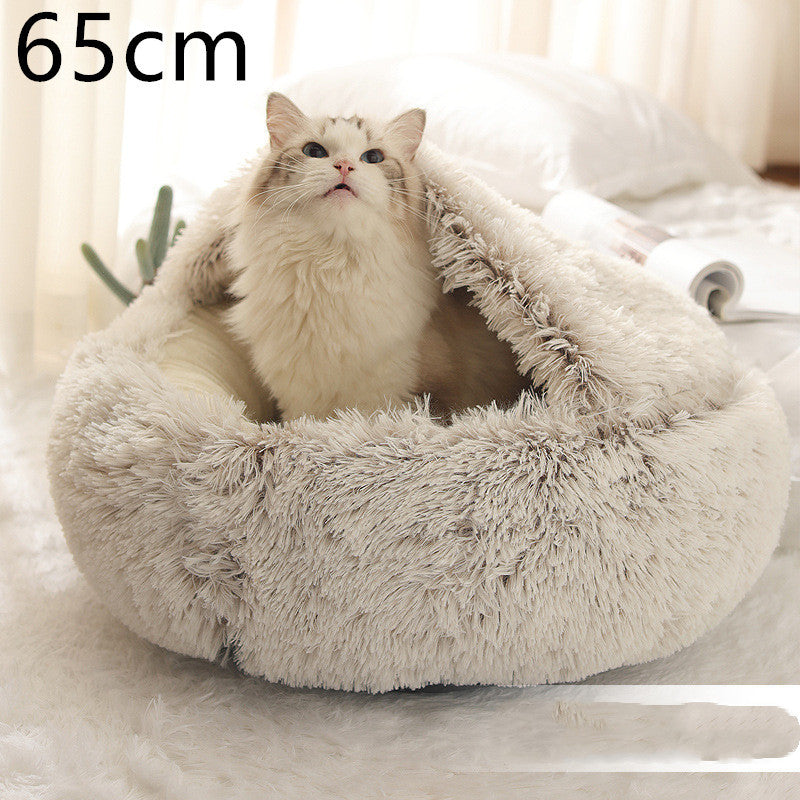 Pet Dog And Cat Bed Round