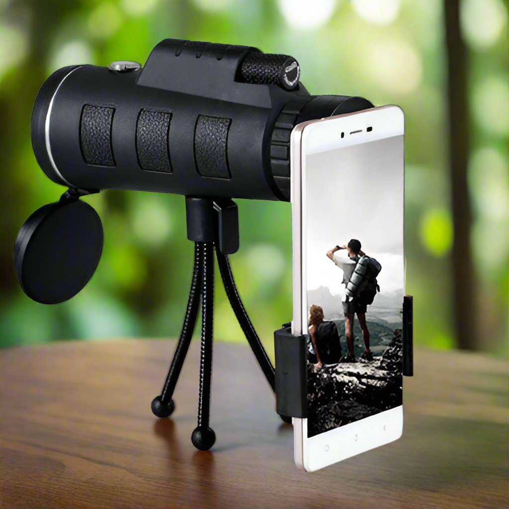 Monocular Telescope with Compass Tripod hoozimstyle.com