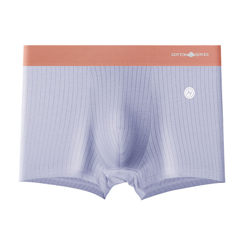 Men's Antibacterial Seamless Cotton Underwear