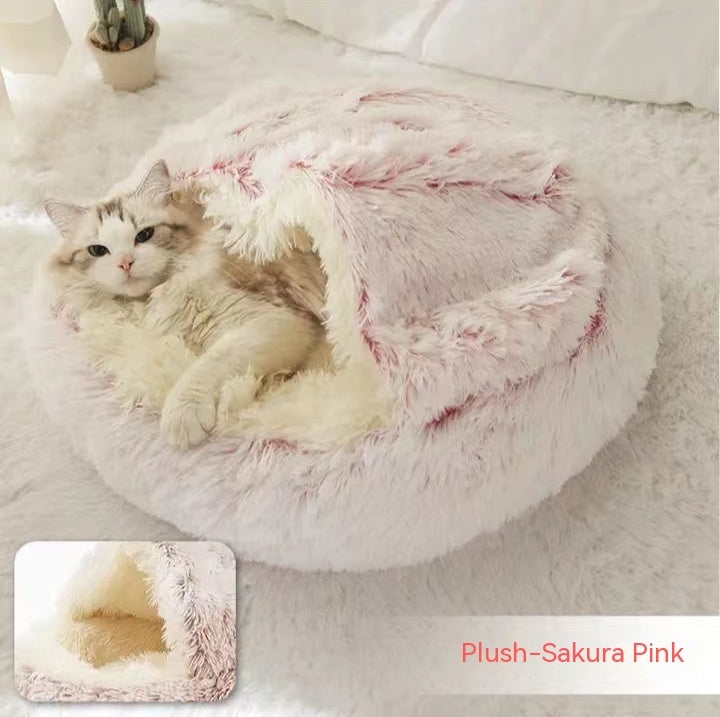 Pet Dog And Cat Bed Round