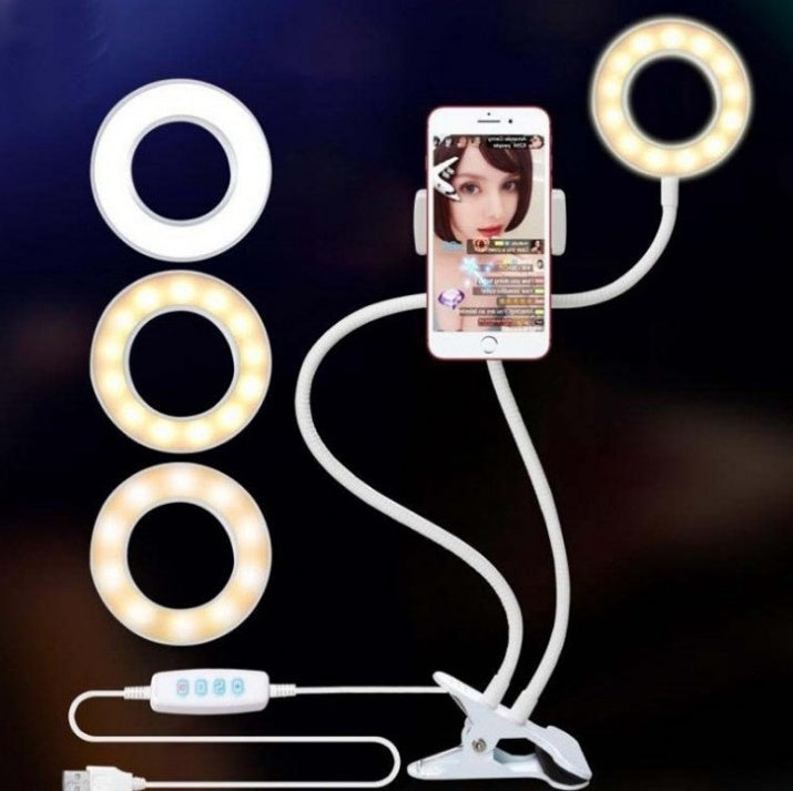 LED Selfie Ring Light with Adjustable 8cm Stand hoozistyle.com