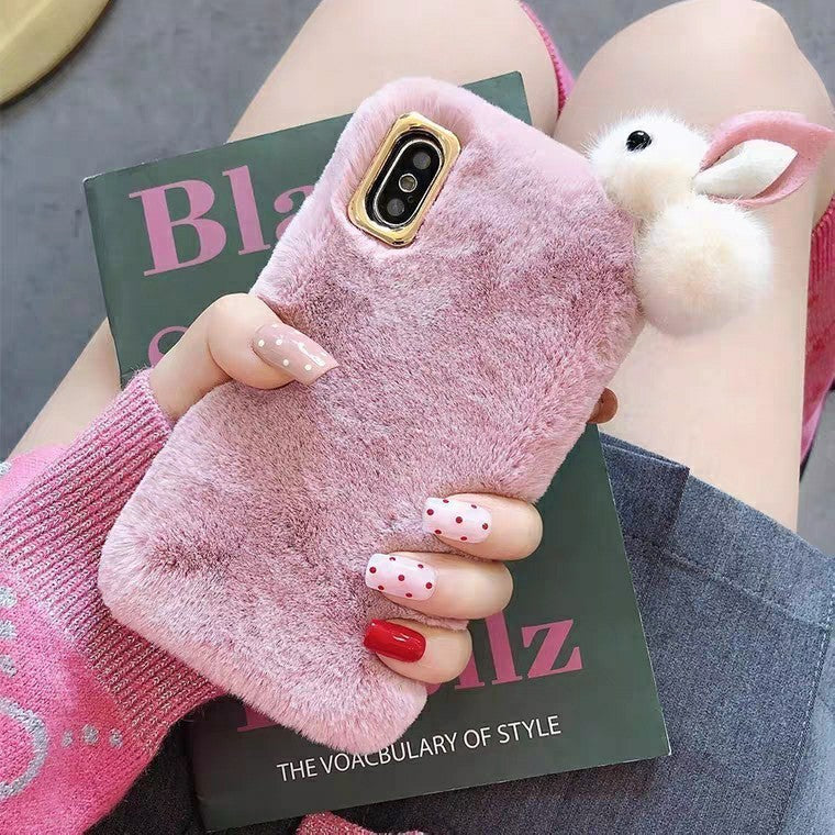 Furry Rabbit Phone Case