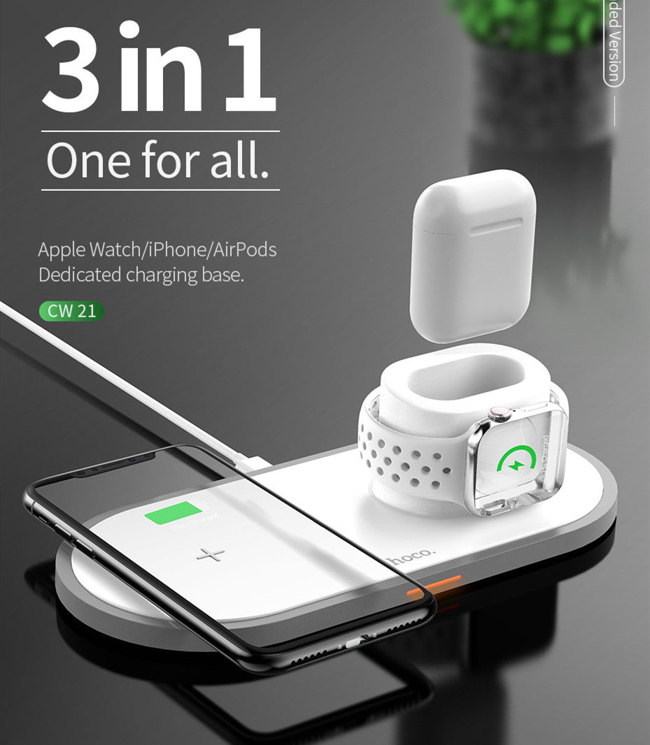 Wireless 3 in 1 Charger