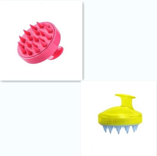 Silicone Shampoo Massage Scalp Hair Brush