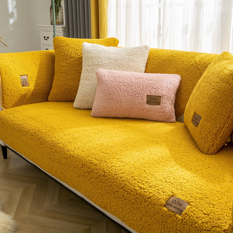 Modern Thicken Plush Soft And Smooth Sofa Covers