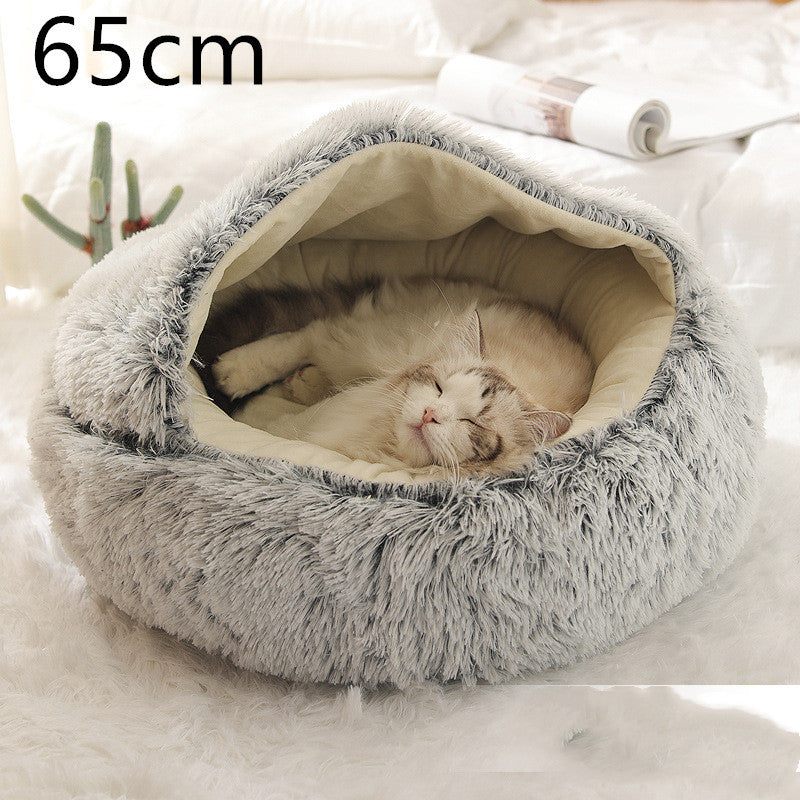 Pet Dog And Cat Bed Round