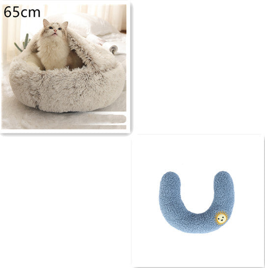 Pet Dog And Cat Bed Round