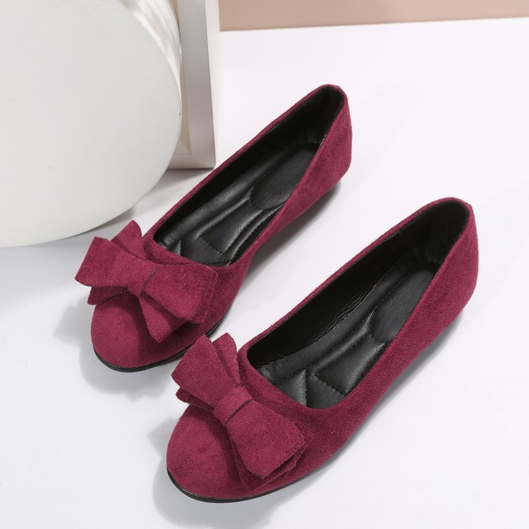 Fashion Bowknot Flats Shoes For Women