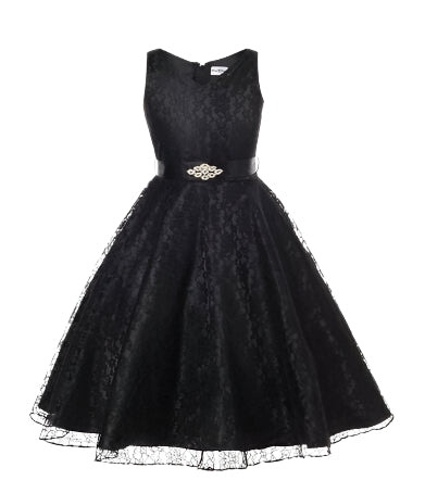 Girls' Lace Dress on hoozimstyle.com