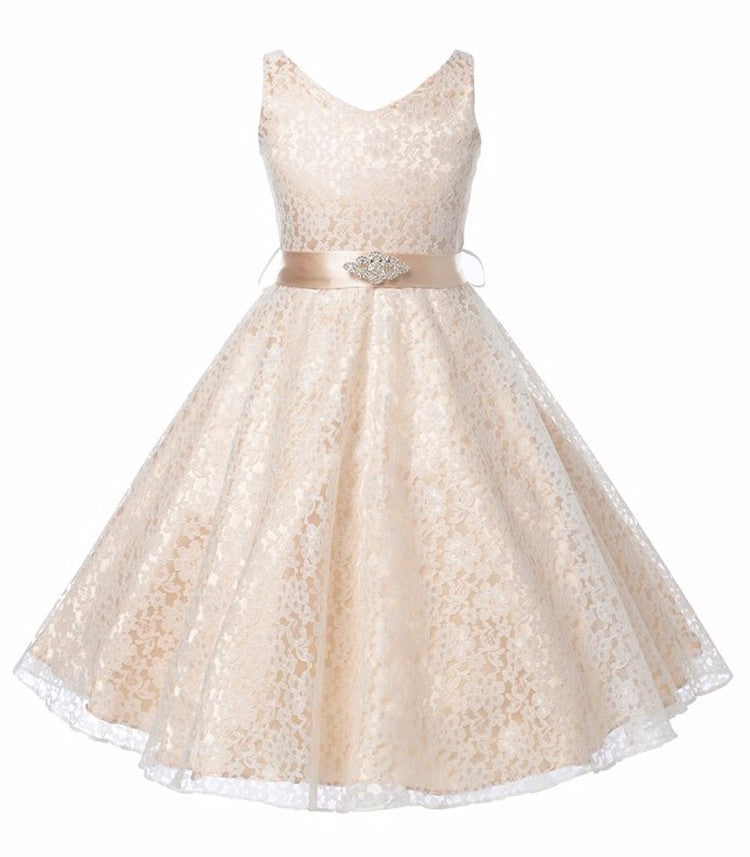 Girls' Lace Dress