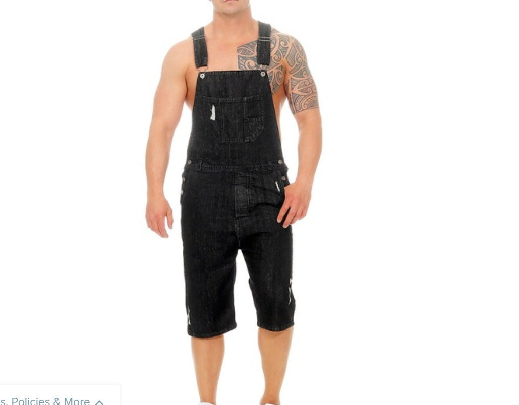 Men's Denim Suspenders