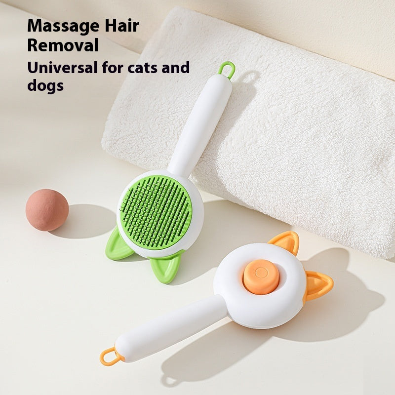 Pets Self-Cleaning Hair Remover Brush