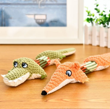 Dog Chew Alligator Toy