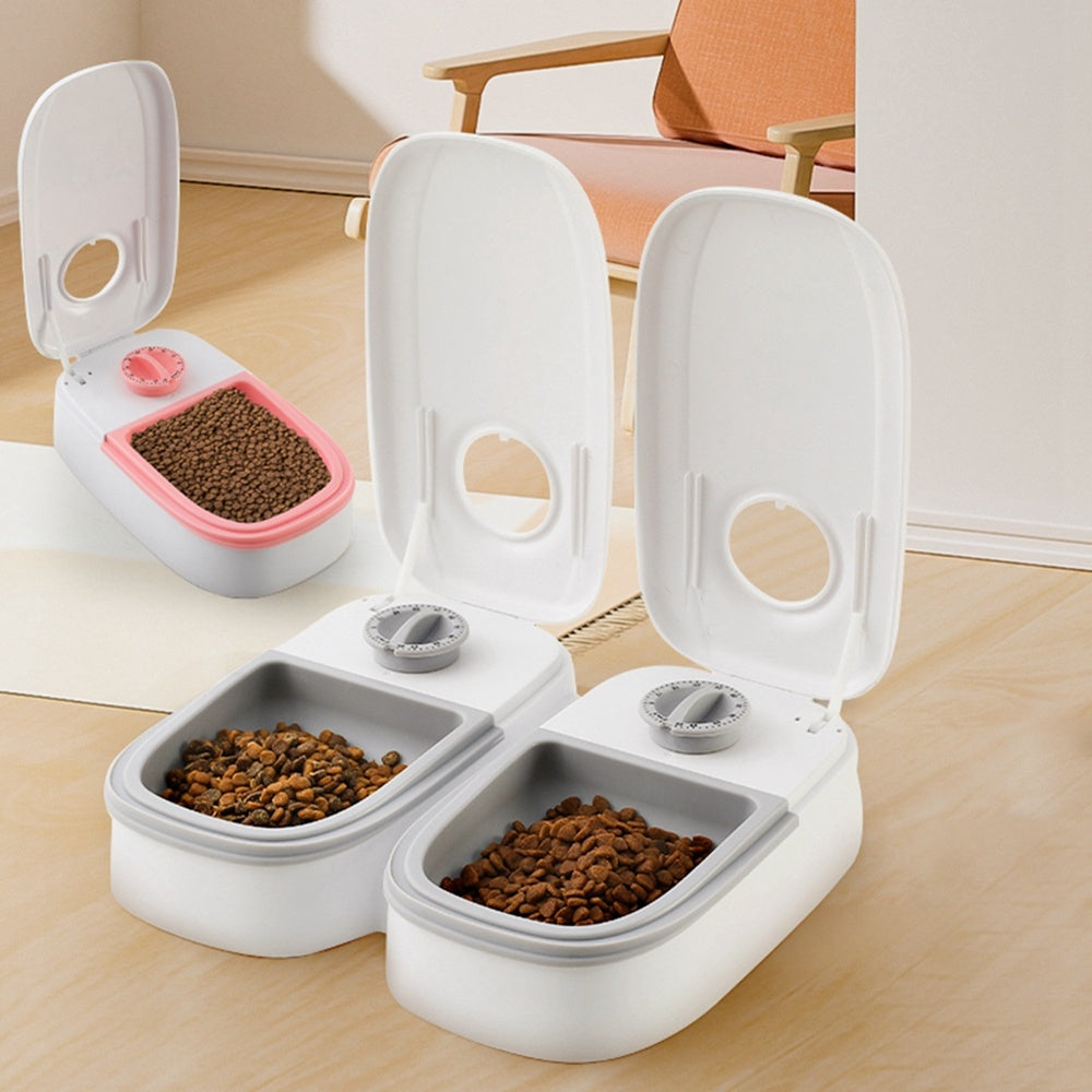 Gravity Food Feeder and Water Dispenser