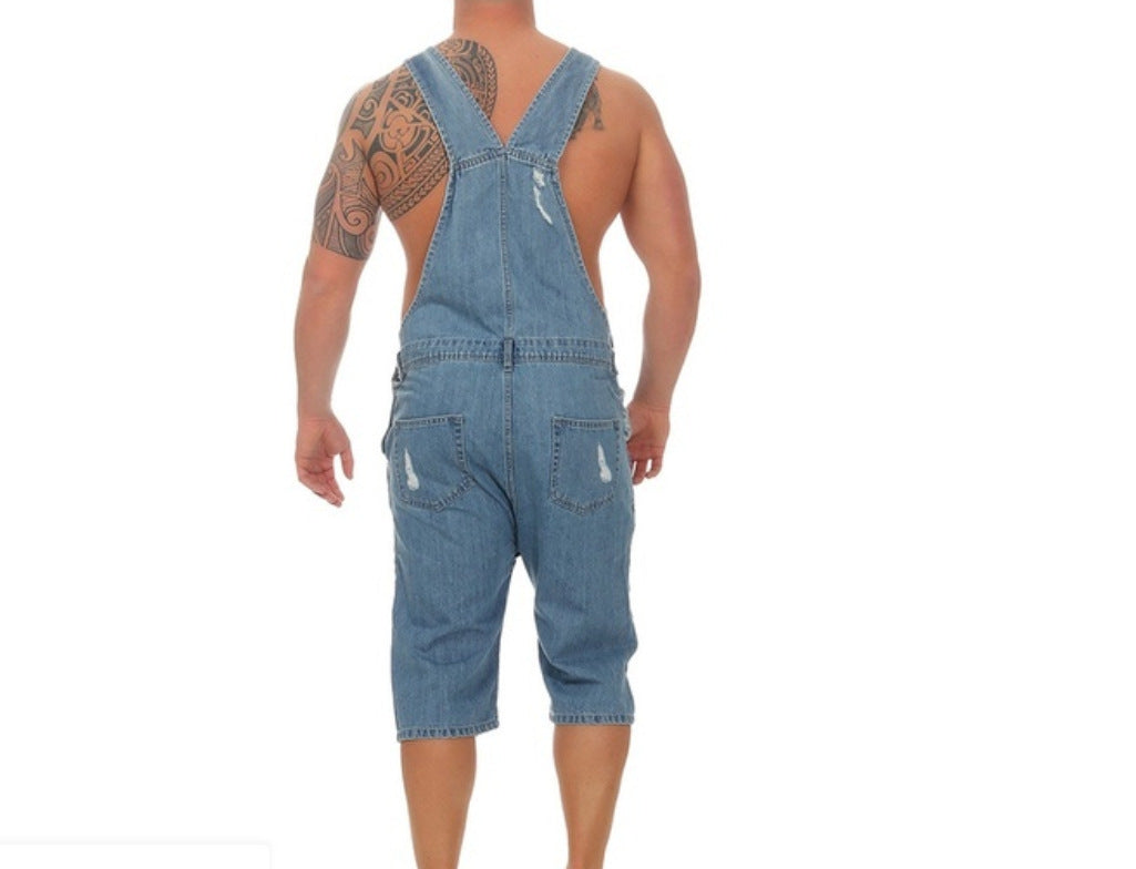 Men's Denim Suspenders