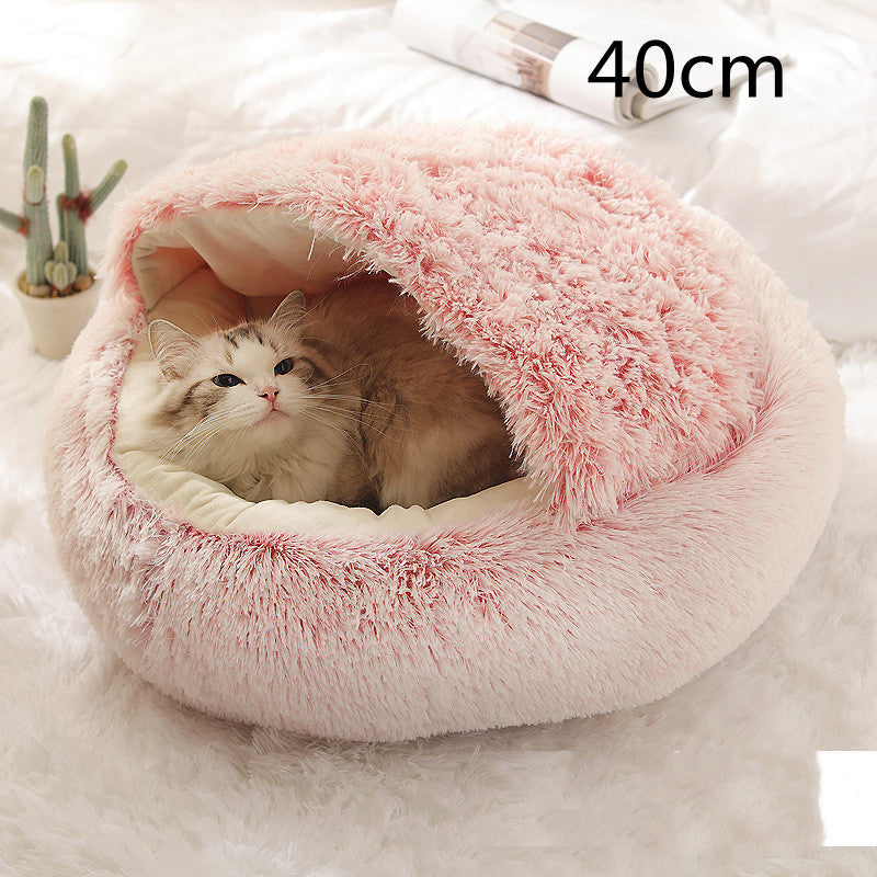 Pet Dog And Cat Bed Round