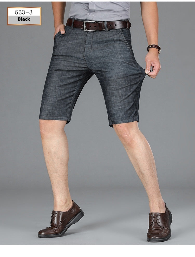 Men's Loose Thin Denim Shorts