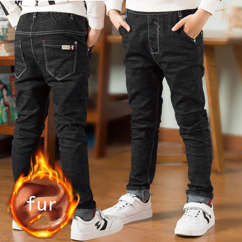 Boys Fleece Jeans