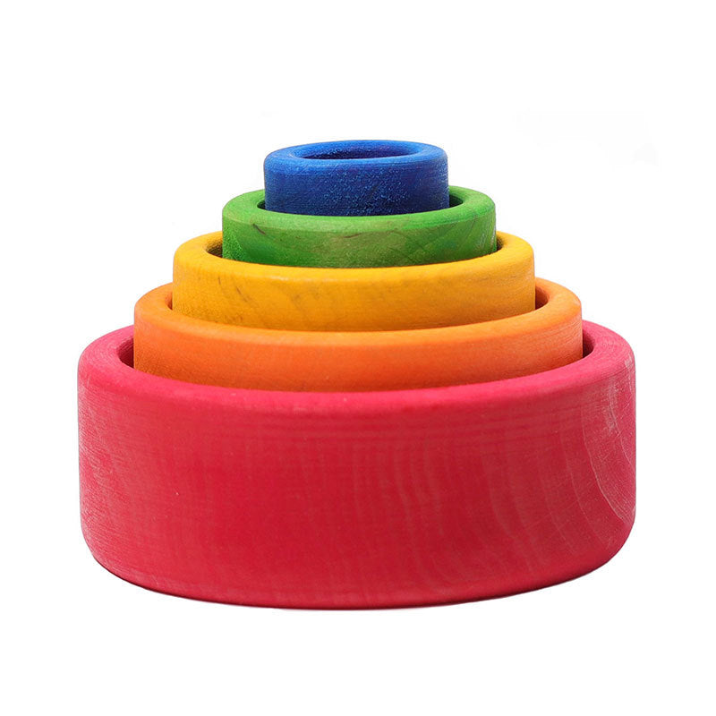 Jigsaw Puzzle Rainbow Building Blocks