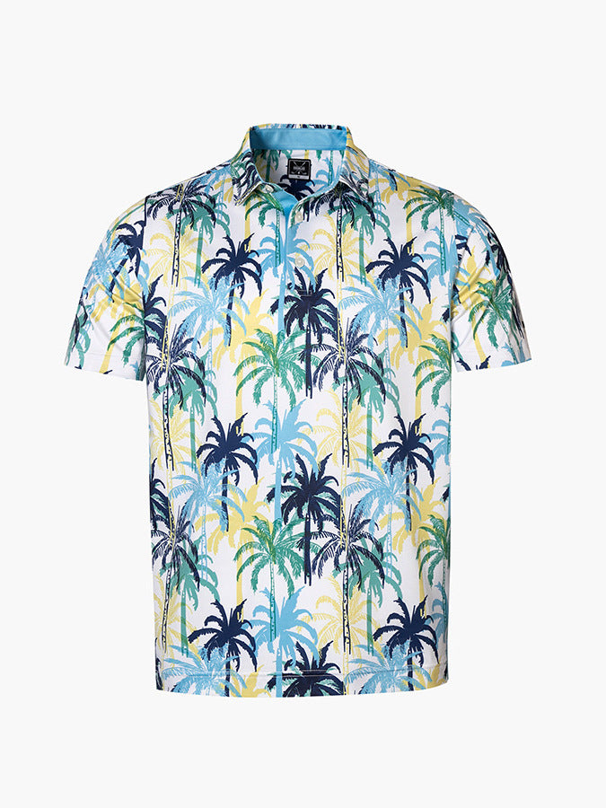 Men's Summer Printed Short Sleeves Shirt