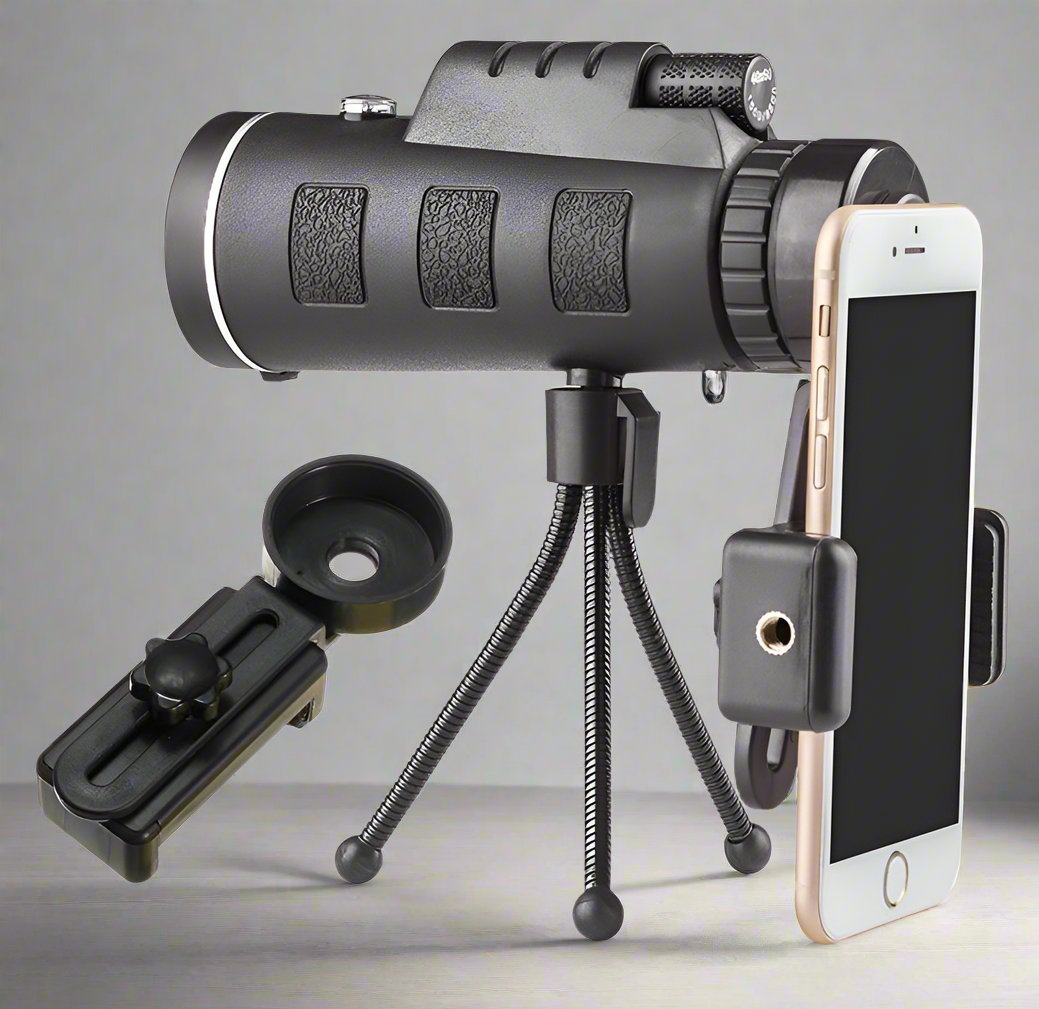 Monocular Telescope with Compass Tripod hoozimstyle.com