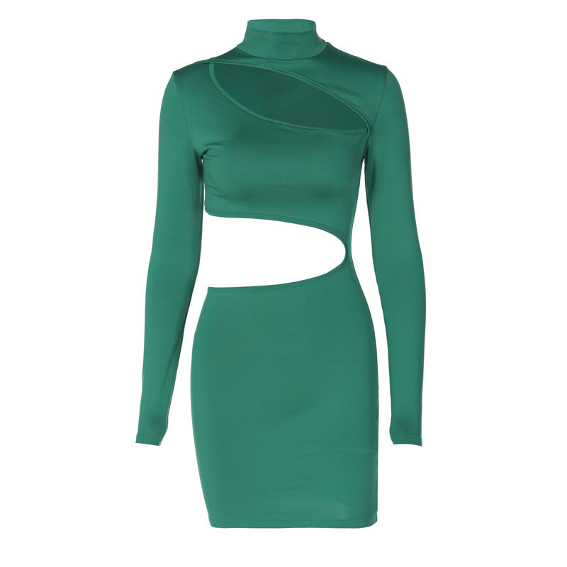 Fashion Cutout Long Sleeve Dress