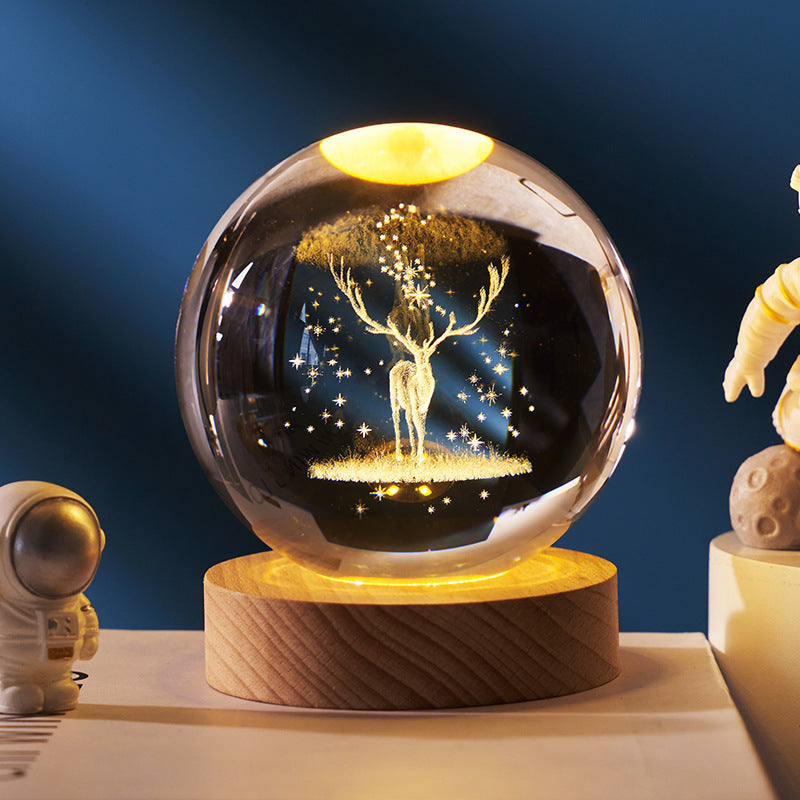 3D Planetary Design Night Lamp