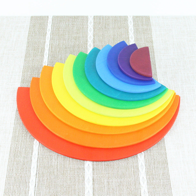 Jigsaw Puzzle Rainbow Building Blocks