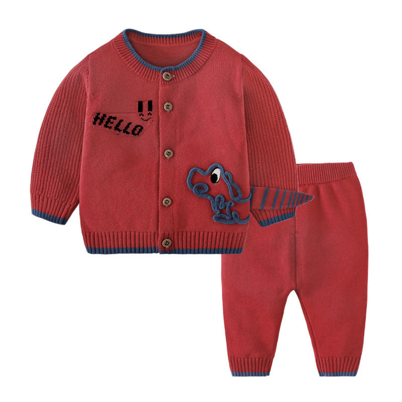 Children's Cardigan Suit