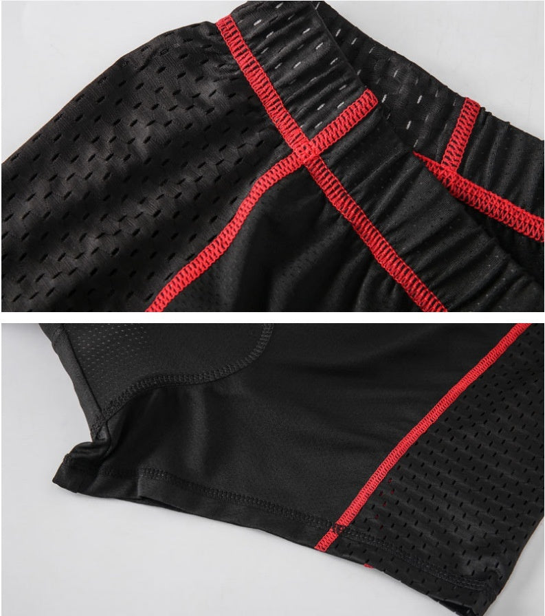 Thickened Shock-absorbing Silica Gel Pad Cycling Shorts