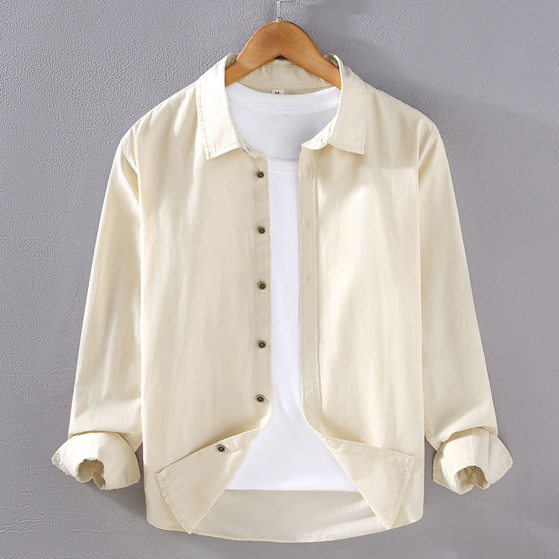 Casual Cotton Long Sleeve Shirt