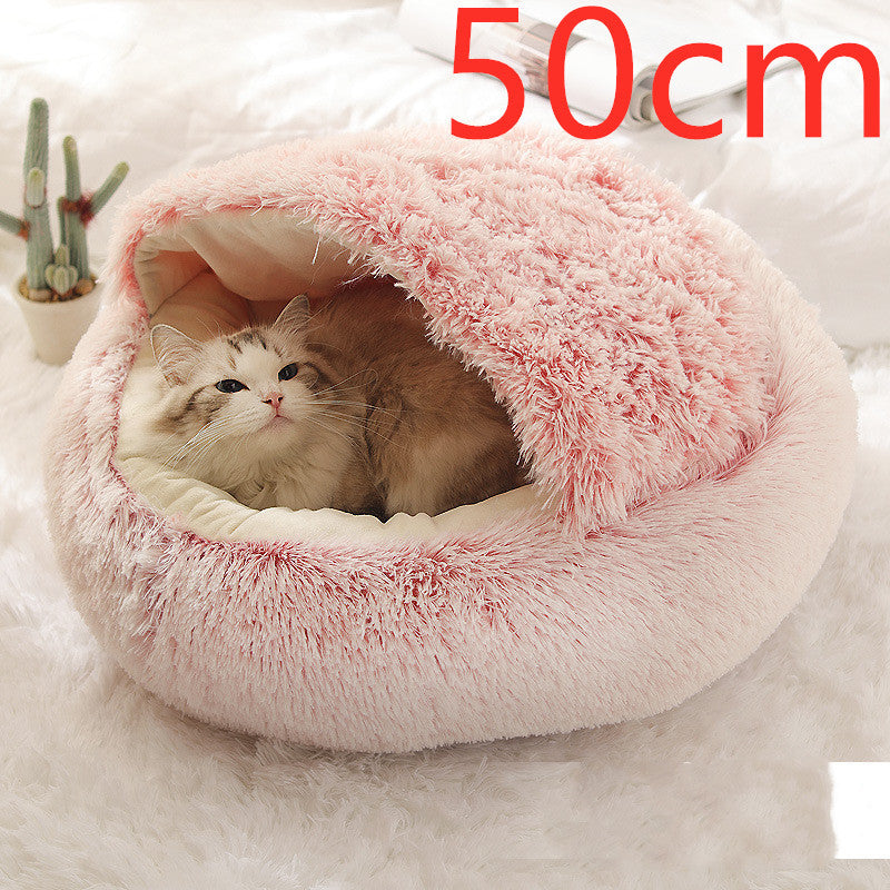 Pet Dog And Cat Bed Round